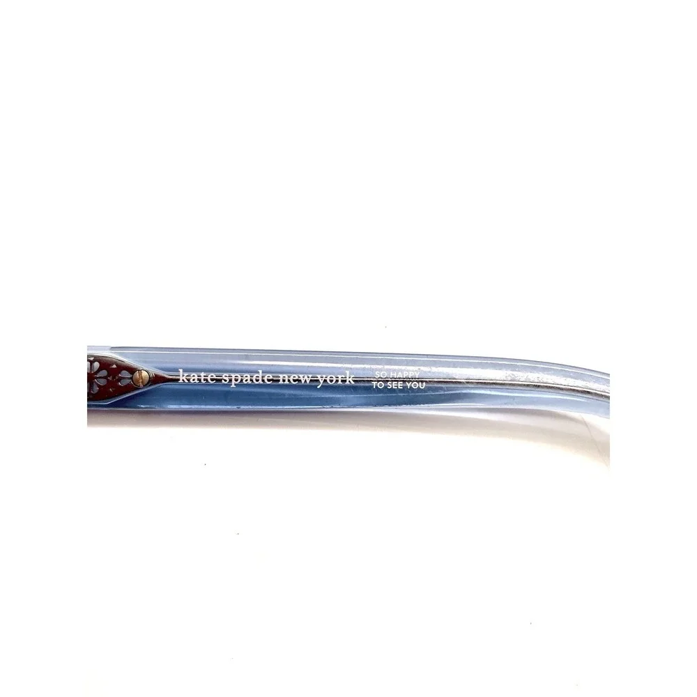 New Kate Blue Clear Cat Eye Frame Eyeglasses Nevaeh PJP 50 17 140
